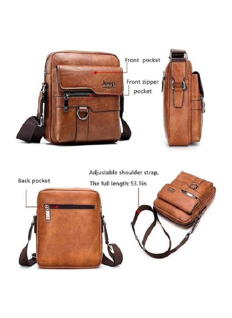 Generic - Leather Cross Body Bag Havan - Image 1