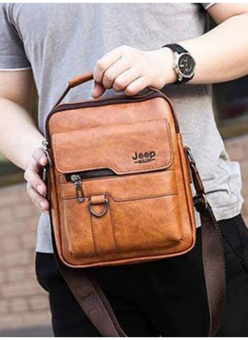 Generic - Leather Cross Body Bag Havan - Image 1