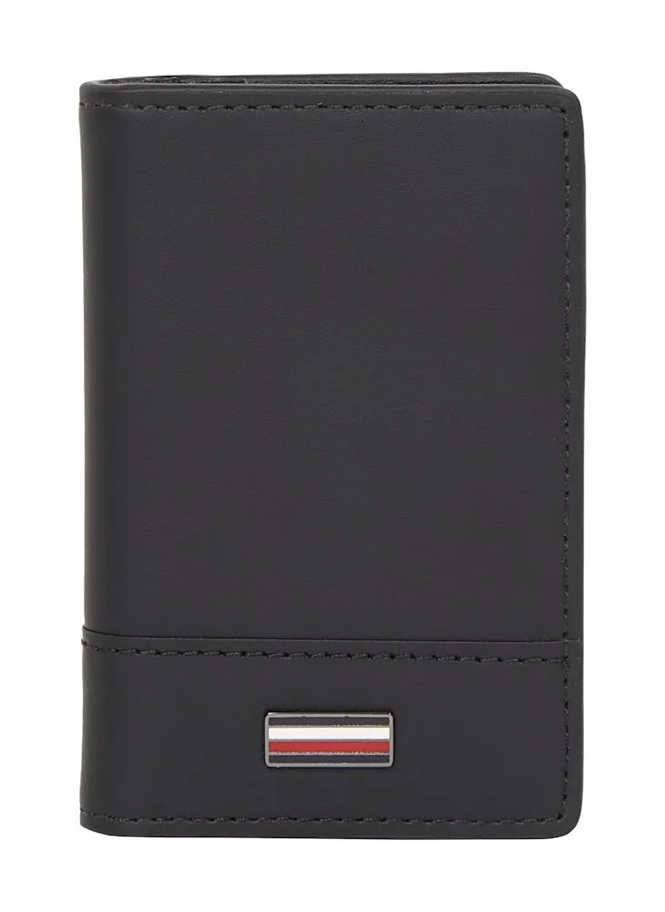 TOMMY HILFIGER Logo Corp Plaque Bifold Wallet