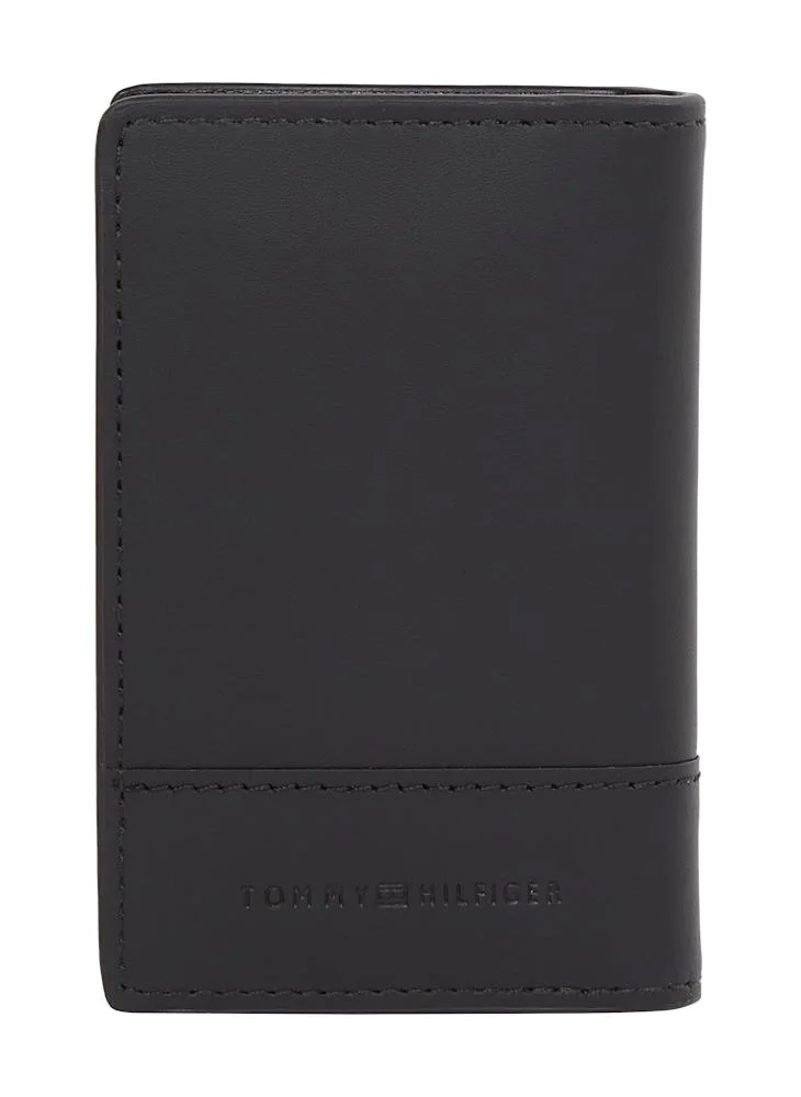 تومي هيلفيغر Logo Corp Plaque Bifold Wallet