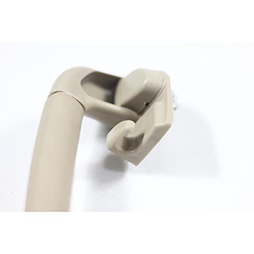 Krobelus Auto Roof Pull Handle Grab Rail Grey with Hook for Toyota Camry (XV40) 2007-2011 Avalon 05-12 OEM:74610-30240 (Rear Left Handrail with Coat Hook(Beige) 1Pcs) - Image 5