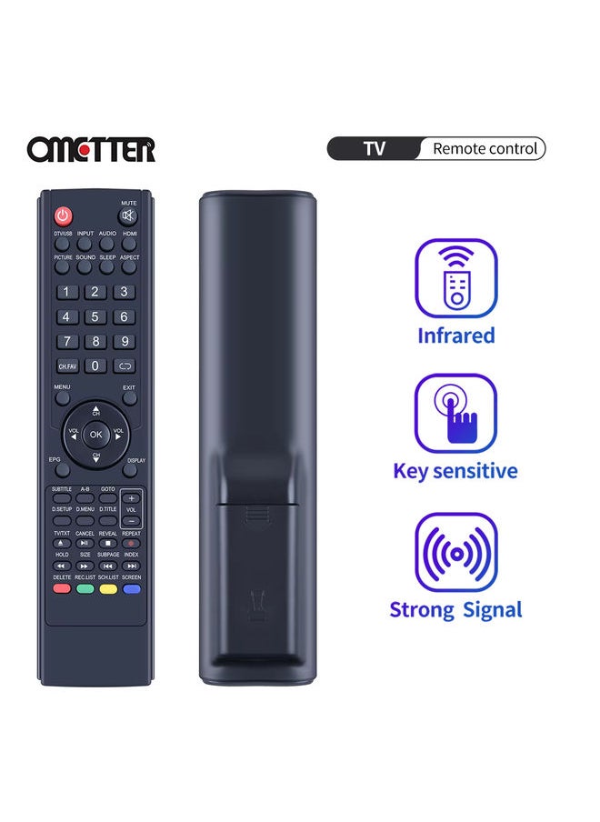 OMETTER - NEW 0118020315 For TEAC TV/AUDIO Remote Control 0118020315 - LCDV3256HDR LCDV2681FHD LEDV32U83HD LE55AZFHD - Image 1