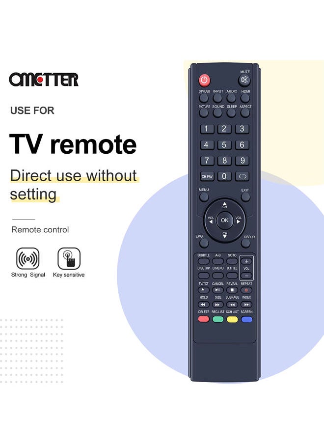 OMETTER - NEW 0118020315 For TEAC TV/AUDIO Remote Control 0118020315 - LCDV3256HDR LCDV2681FHD LEDV32U83HD LE55AZFHD - Image 1