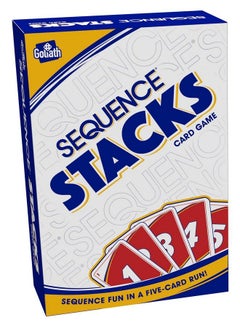 Goliath Sequence Stacks Card Game  Sequence Fun In A FiveCard Run White  - Image 5