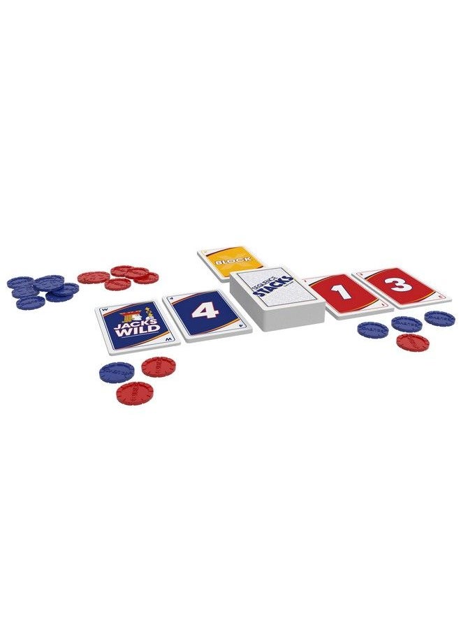 Goliath - Sequence Stacks Card Game  Sequence Fun In A FiveCard Run White - Image 1