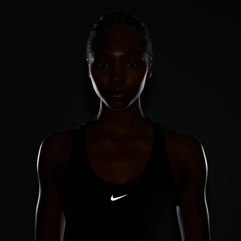 Nike Black Women's Swift Dri-FIT Wool Running Tank Top for Women | Best Price UAE