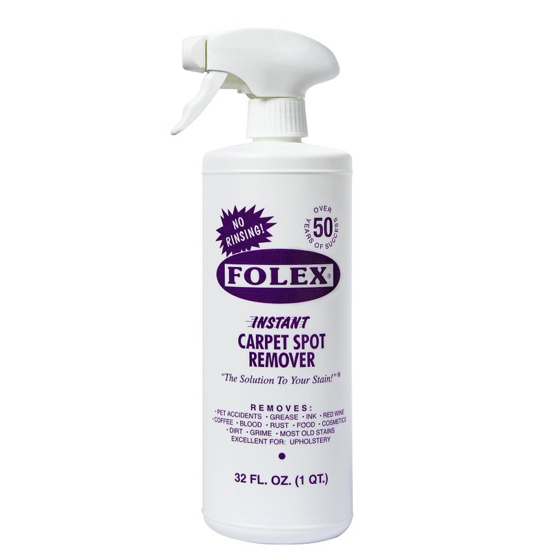 FOLEX Instant Carpet Spot Remover Carpet Cleaner - 32 oz - Removes Pet Accidents, Grease, Red Wine and More - Image 3