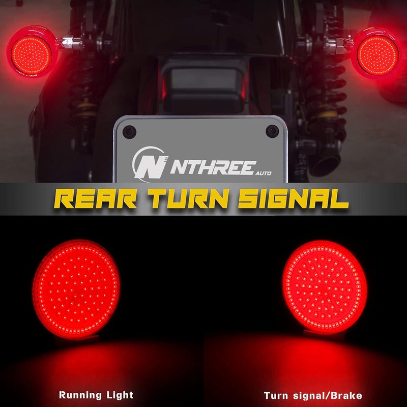 NTHREEAUTO 1157 LED Turn Signal Light Kit - Image 5