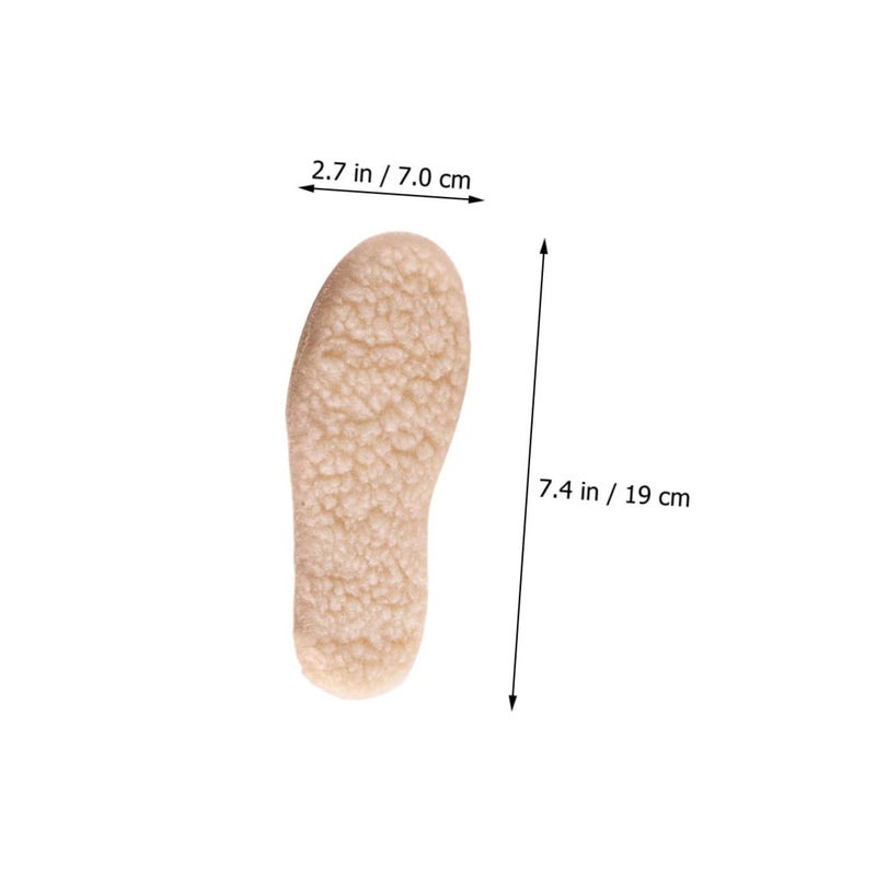 6 Pairs Winter Warm Insoles For Boys And Girls Odor Eliminating Breathable - Image 3