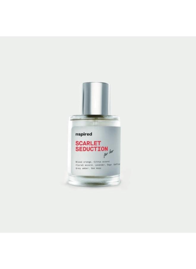 Nspired Scarlet Seduc**on Inspired by Baccarat Rouge 540 For Unisex EDT 