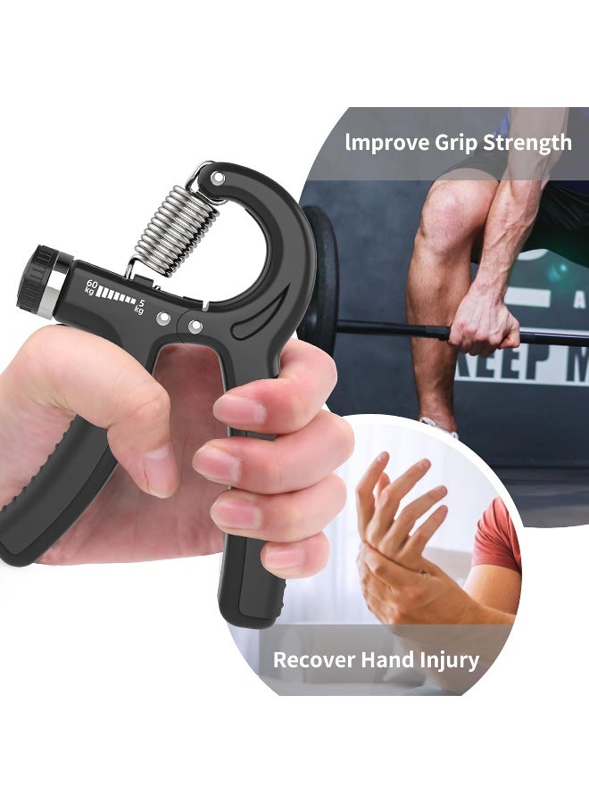 PROIRON Hand Grips Strengthener, Adjustable Grip Strength Trainer, Hand Exerciser with Stainless Steel Spring, Gripper, Gripster for Strong Wrists, Fingers, Forearm, Hands, Athletes Musicians - Image 5