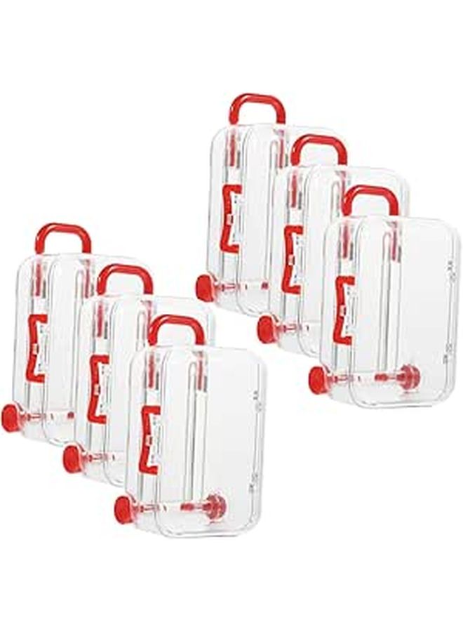 12pcs Sturdy Plastic Candy Boxes for Wedding Favors Party Decorations - Image 1