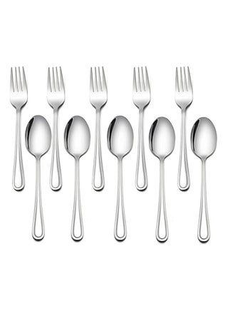 Children Silverware Set, 10 Pieces Kids Forks, and Spoons Silverware Set, Stainless Steel Toddler Utensils Flatware Set, Child Cutlery Set for Home Preschools Outdoor Dinner Travel, Dishwasher Safe - pzsku/ZE949411999E9BBE3C2F4Z/45/_/1669739063/52ee0aeb-5c23-4d70-8308-aed09872d861