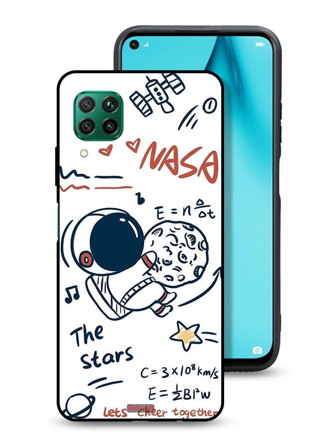 Tolwak Huawei P40 lite 4G Protective Case Cover Nasa The Stars - Image 1