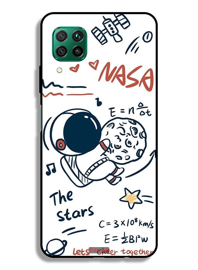Tolwak Huawei P40 lite 4G Protective Case Cover Nasa The Stars - Image 2