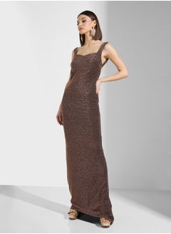 Ella Limited Edition Shimmer Bodycon Backless Dress  - Image 2