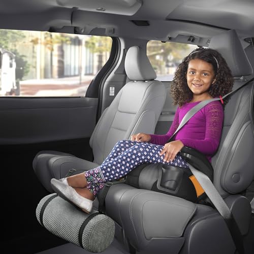 Swanoo, Car Seat Foot Rest for Kids Car Seat Accessories Leg Rest for Car Seat Kids Car Foot Rest with Extra Long Straps Adjusts to Any Carseat Or Toodlers Booster Seat by SWANOO, Grey, 1.0 Count - Image 2