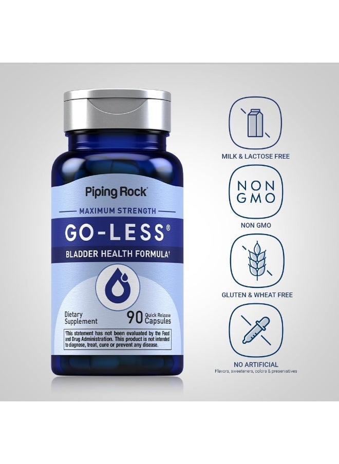 Go-Less Bladder Control (Maximum Strength) 90 Capsules
