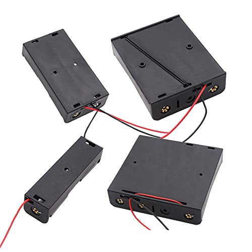TWTADE 8PCS Battery Holder Case in Series Double 1/2/3/4 Slots 3.7V with Wire Leads for 18650 Battery I-034 - Image 5