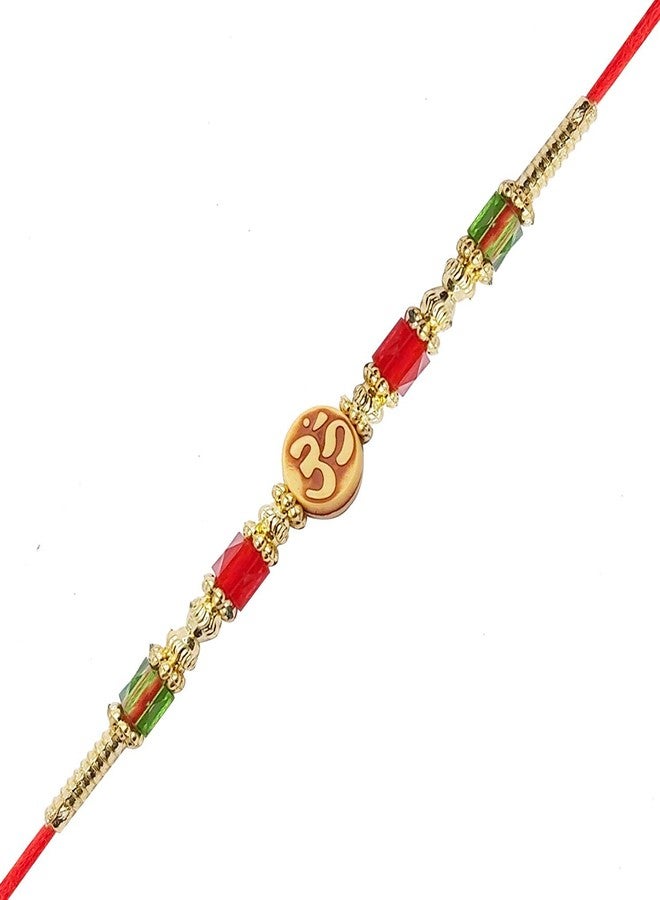 YouBella Mens Rakhi for Brother Jewellery Designer Bracelet Rakhi Set Combo of 5 for Brother, Rakhee for Bhaiyya/Bhai/Brother - Image 3