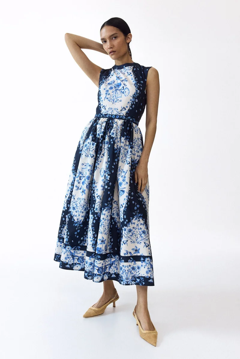 H&M MAMA Flared-skirt nursing dress