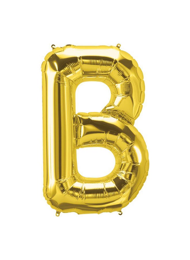 نيبمينينت بالون من القصدير لتزيين الحفلات على شكل حرف B 16بوصة - Image 1