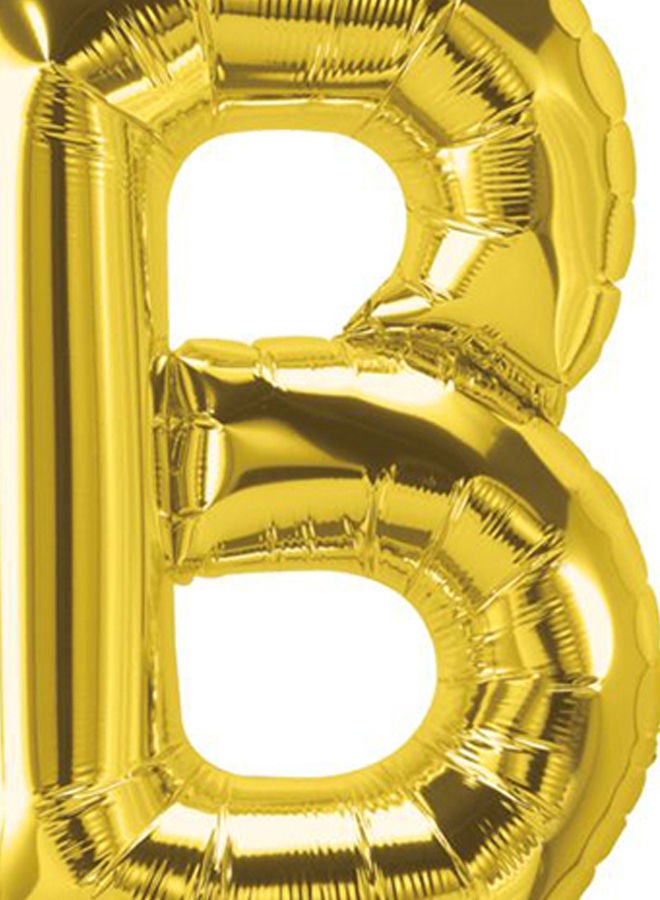 نيبمينينت بالون من القصدير لتزيين الحفلات على شكل حرف B 16بوصة - Image 2