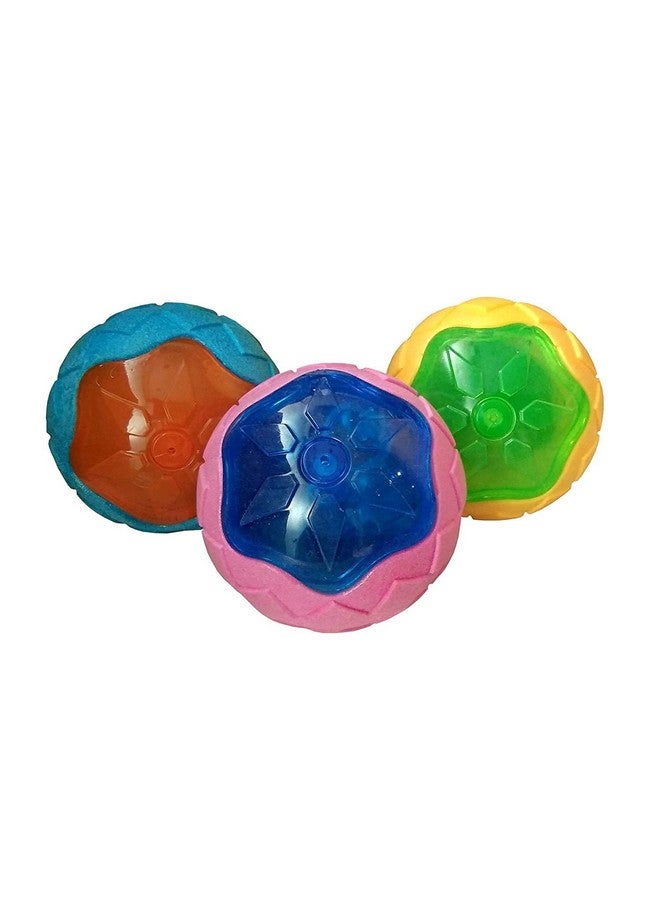 Big Rubber Durable Led Floating Ball With Squeaker Sound Chew Toy Ideal For Chewing And Playing Dogs And Puppies (Multicolor) - Image 5