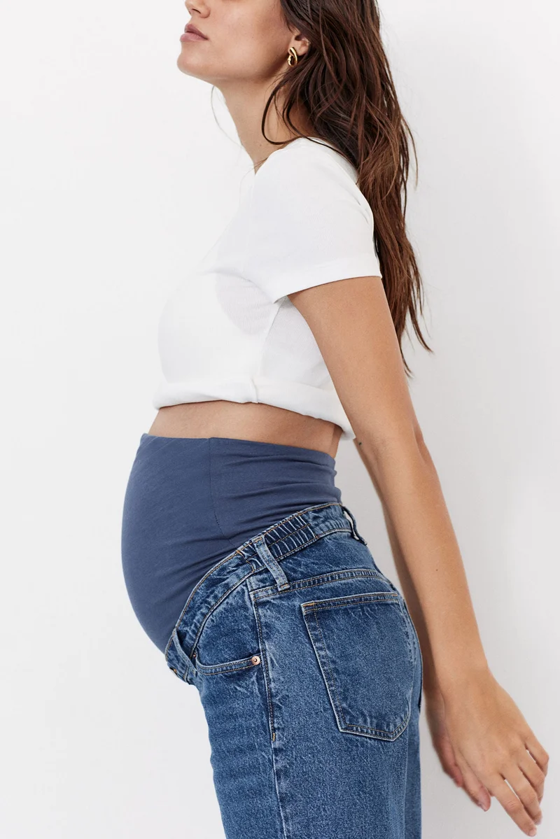 H&M MAMA Straight jeans