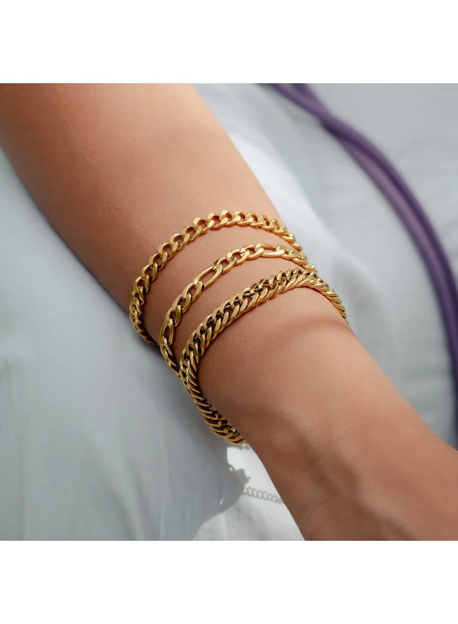 Luxury Gold-Plated Women’s Bracelet – Elegant Adjustable Chain Bracelet for Everyday Wear & Special Occasions  - Image 4