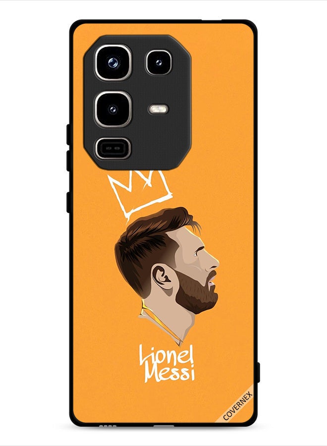 Covernex غطاء حماية إنفينكس نوت 50 برو 4G ليونيل ميسي الملك - Image 1