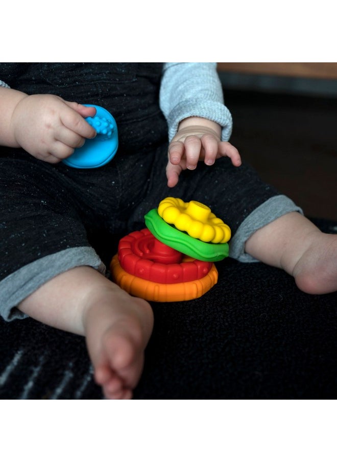 Stack & Teethe Multi-Textured Easy-To-Grasp 5-Piece Teether Toy Set, Ages 3 Months + - pzsku/ZE949C86C5CD913DD602FZ/45/_/1735214339/a665ee92-137f-4b0b-ad6f-b3138d564af2