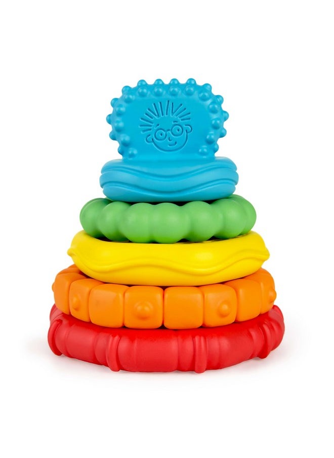 Stack & Teethe Multi-Textured Easy-To-Grasp 5-Piece Teether Toy Set, Ages 3 Months + - pzsku/ZE949C86C5CD913DD602FZ/45/_/1735214399/e7d580c9-1b65-44c7-97c1-36a06be76342