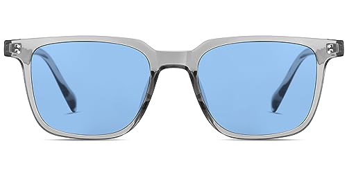 Gtand Unisex Vintage Retro Square Style Tinted Sunglasses For Men Women Fashion Rectangle Sun Glasses 52mm - Image 1