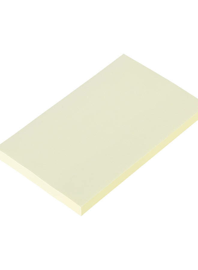 DELI STICKY NOTES 76×126MM 3"×5" 100 SHEETS YELLOW EA00553 - Image 4