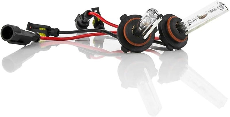 XENTEC 9006 6000K HID Xenon Bulb Pair - Image 1