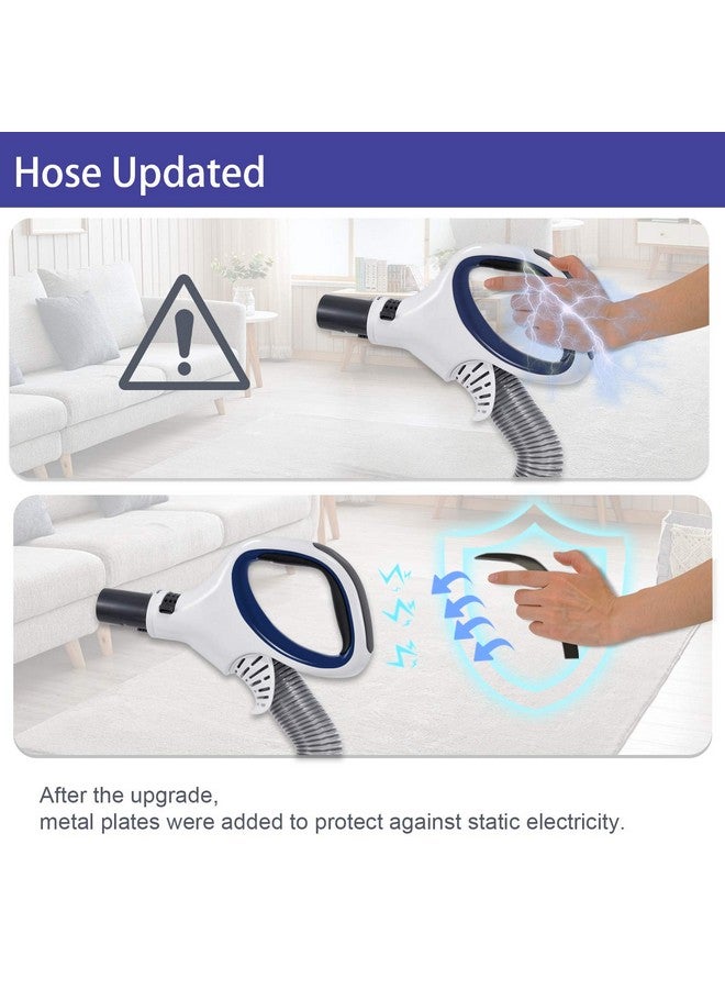 LesinaVac Upgraded Replacement Shark Rotator Hose Handle Compatible for Shark Rotator Pro Lift-Away NV500, NV501, NV502, NV503, NV504, NV505, NV510, NV520, NV552, UV560 More Models, Replaces # 1245FC500 (Blue） - Image 4
