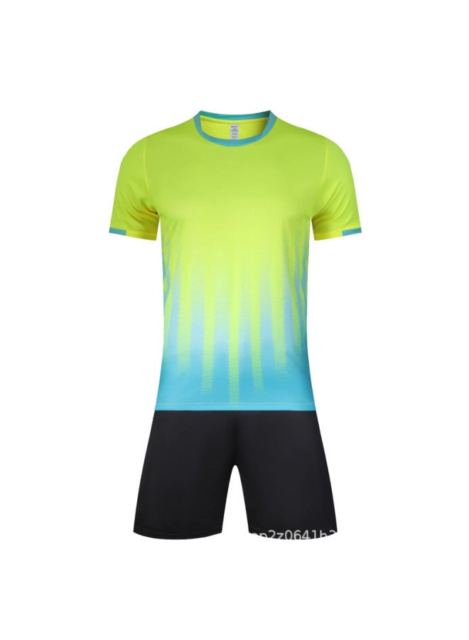Fluorescent Green Football Jersey - Image 1