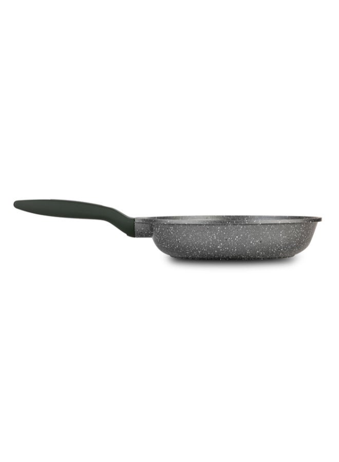 NAVA Die Cast Aluminum Fry Pan "Olea" With Nonstick Stone Coating -Black - Image 2