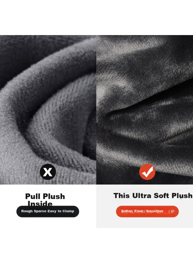 Septwolves Men's Thermal Underwear Set For Autumn And Winter, Thickened With Fleece, Super Soft And Warm - Image 2
