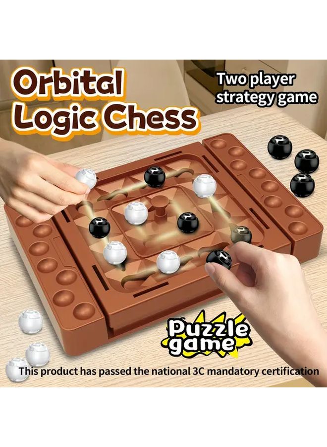 لعبة لوح الشطرنج ثلاثية الأبعاد للأطفال - لعبة تعليمية لتطوير المنطق ومهارات التفكير الاستراتيجي - Image 2
