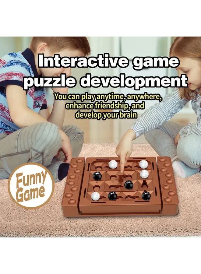 لعبة لوح الشطرنج ثلاثية الأبعاد للأطفال - لعبة تعليمية لتطوير المنطق ومهارات التفكير الاستراتيجي - Image 4