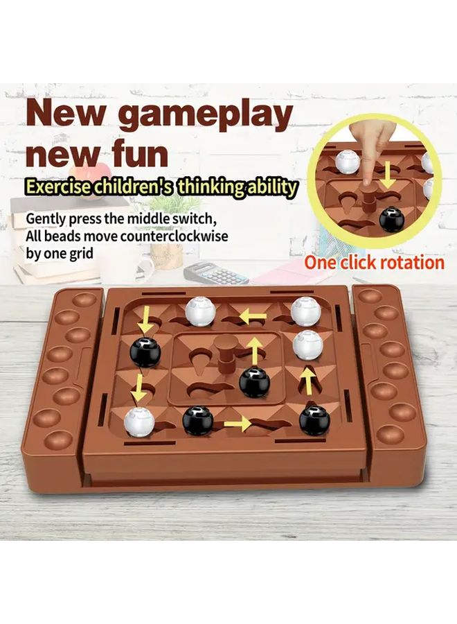 لعبة لوح الشطرنج ثلاثية الأبعاد للأطفال - لعبة تعليمية لتطوير المنطق ومهارات التفكير الاستراتيجي - Image 5
