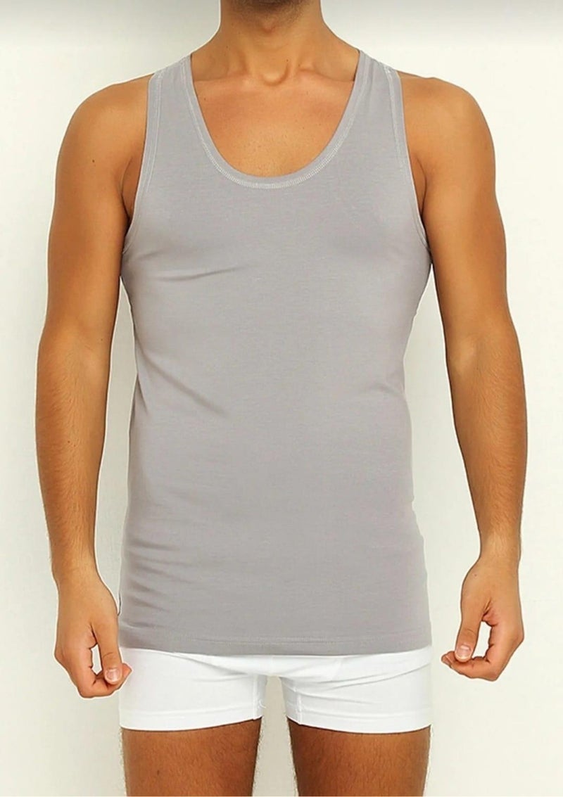 Yıldız Yildiz 77 Men's Modal Sports Undershirt 12 Pieces  - Image 2