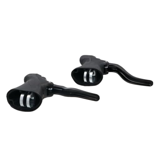 GUEDKIKL GUDEKIKL 1 Pair Bicycle Brake Levers, Aluminum Alloy Cycling Brake Handlebar, Fit 22.2-23.8mm Mountain Bike Brake Lever, Brake Handle Accessories for Most Bicycles - Image 4