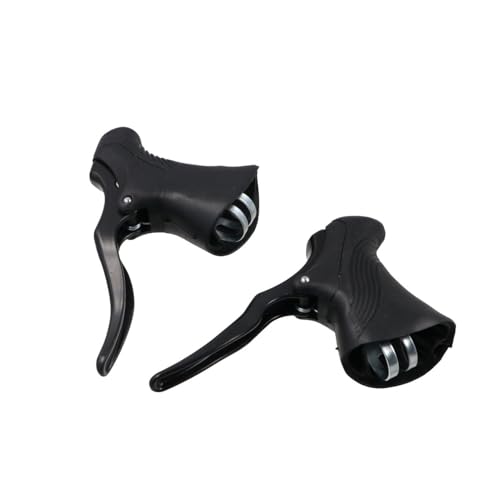 GUEDKIKL GUDEKIKL 1 Pair Bicycle Brake Levers, Aluminum Alloy Cycling Brake Handlebar, Fit 22.2-23.8mm Mountain Bike Brake Lever, Brake Handle Accessories for Most Bicycles - Image 3
