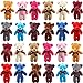 Haconba 36 Packs 47 Inch Mini Teddy Bear Toy Plush Stuffed Bear Doll for Keychain Craft DIY Accessory Birthday Gifts Party Favors Supplies 12 Colors - Image 4