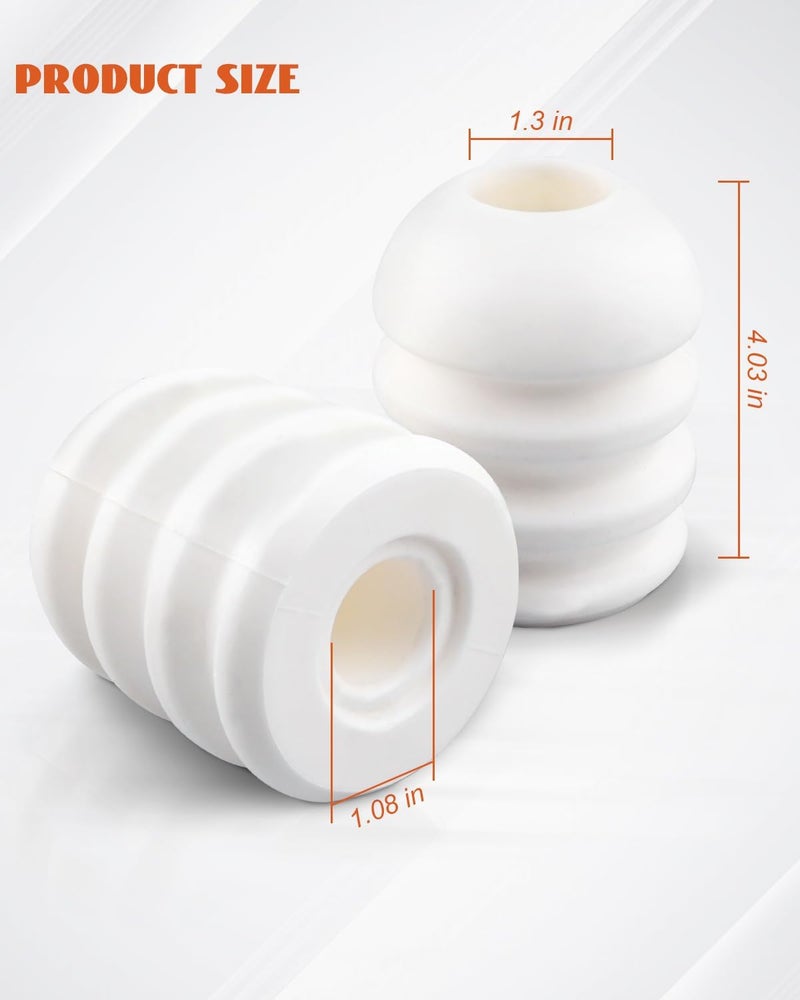 JUWEVAZU Rear Bump Stops for Chevrolet Vehicles - Image 3