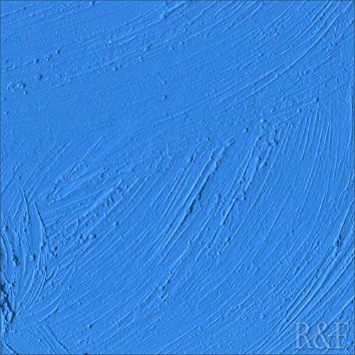 R&F Handmade Paints - Professional Oil Pigment Stick, Azure Blue, 38 ml - Image 4