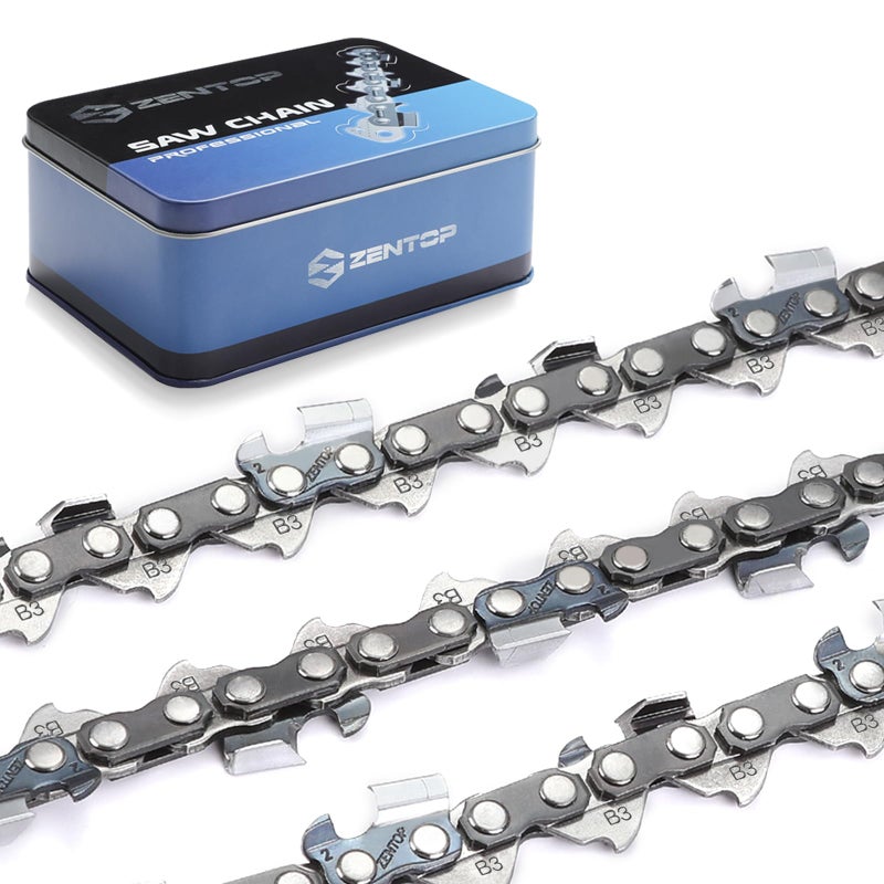 ZENTOP Chainsaw Chain 20 Inch, 0.325" Pitch, 0.063" Gauge, 81 Drive Link, Father's Day Gifts for Dad, Fits STIHL MS271, MS290, MS291, MS291 C-BEQ, and 26RS81, 26RM381, V81, L81 (3 Chains)
